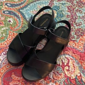 Zero grand Cole Haan sandal black 7.5
